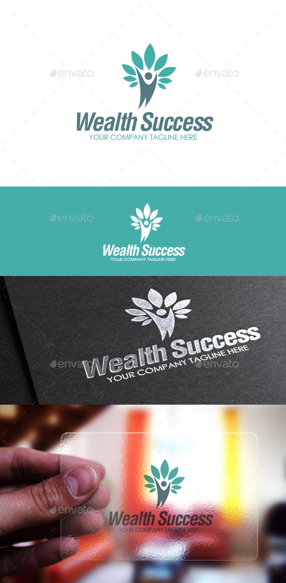 Wealth Success Logo - Humans Logo Templates