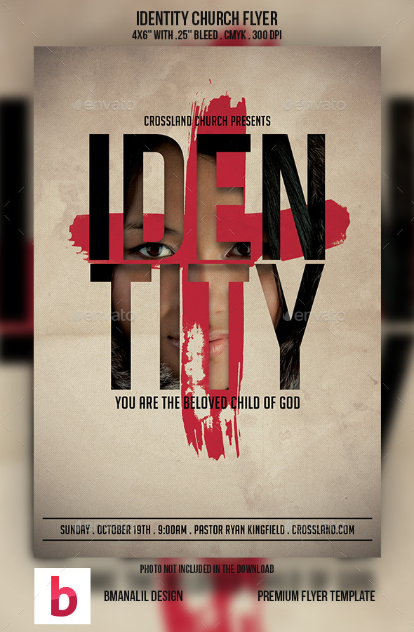 Identity Church Flyer - Church Flyers