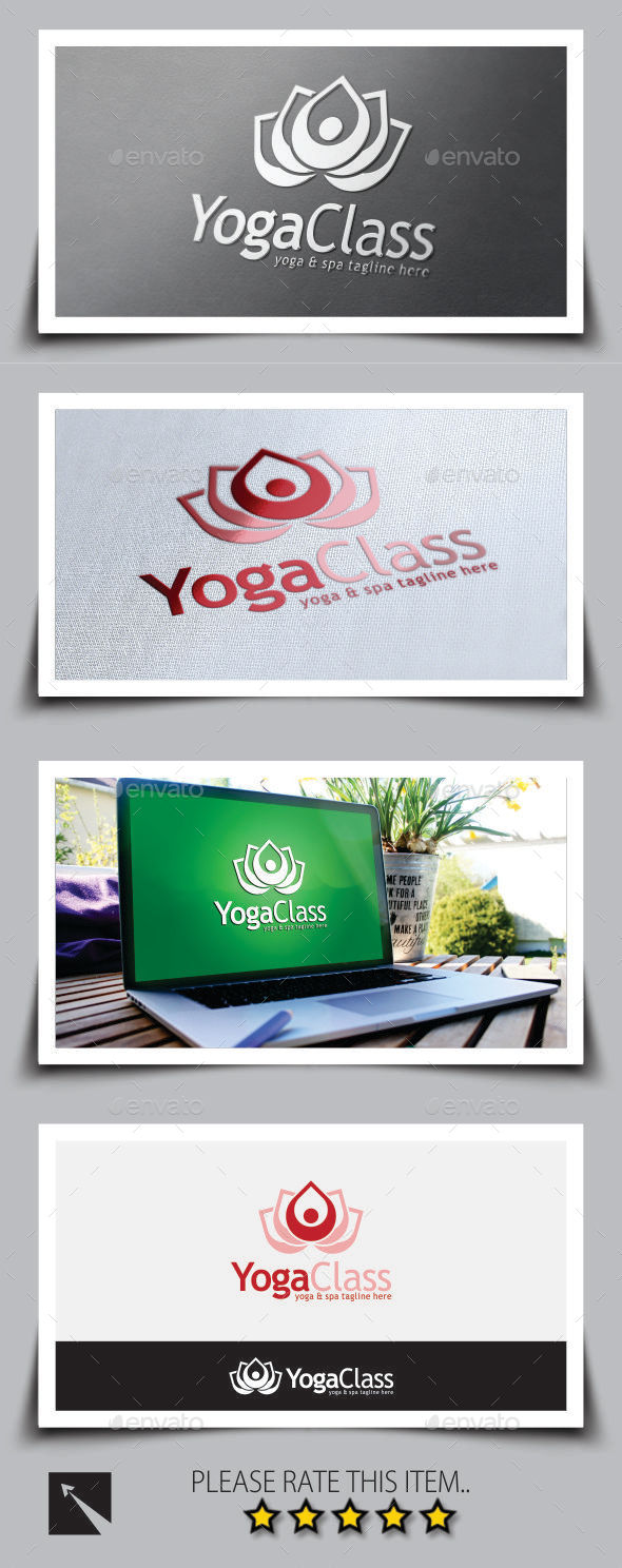 Yoga Logo Template - Nature Logo Templates