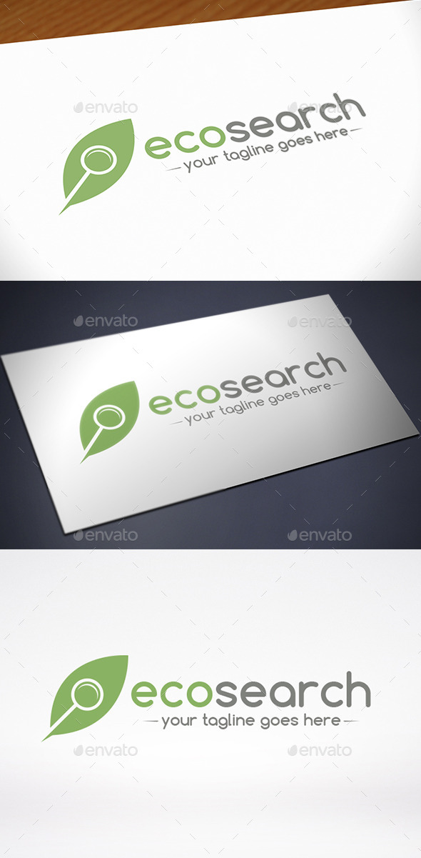 Nature Search Logo Template - Nature Logo Templates