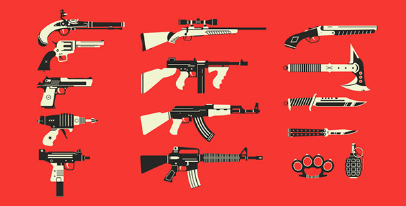 Shape Weapon Pack - VideoHive 9017615