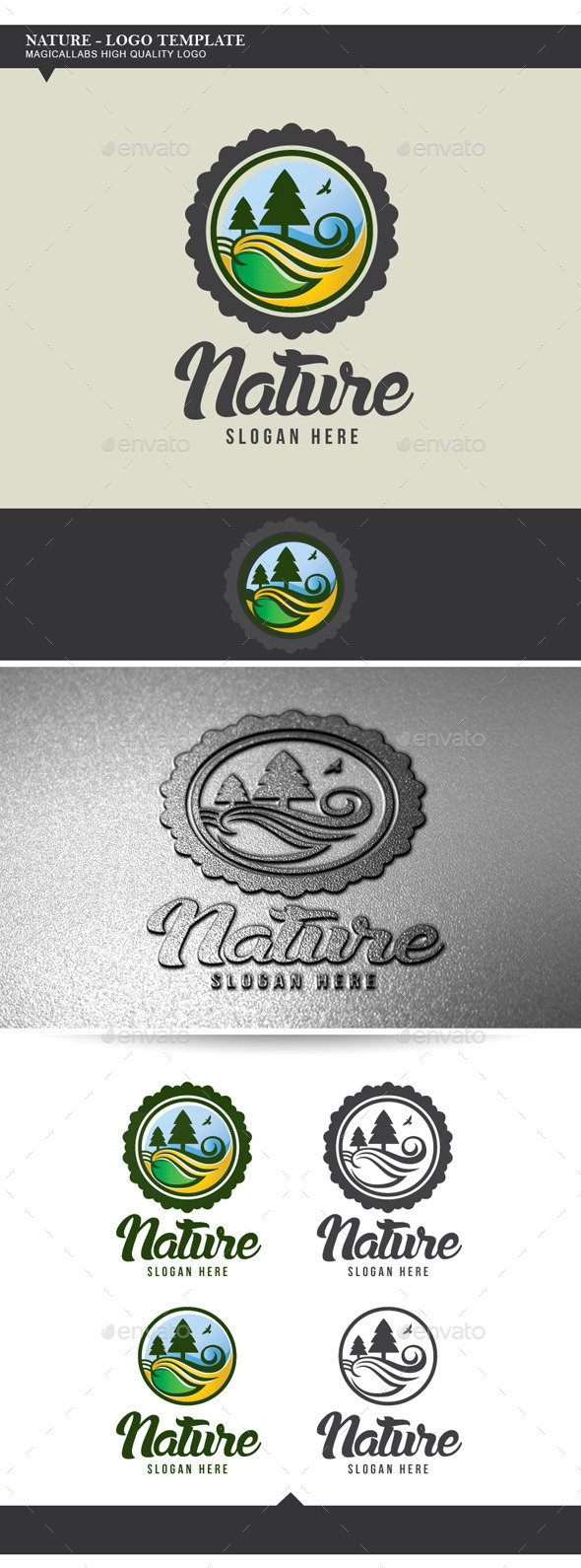 Nature Logo Template - Nature Logo Templates