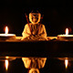 Buddha Statue With Candles / Relaxation Time - VideoHive Item for Sale