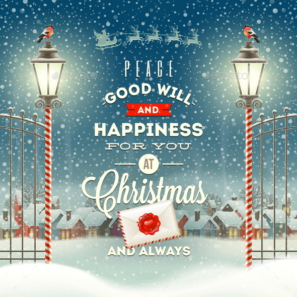 Christmas Greeting Type Design - Christmas Seasons/Holidays