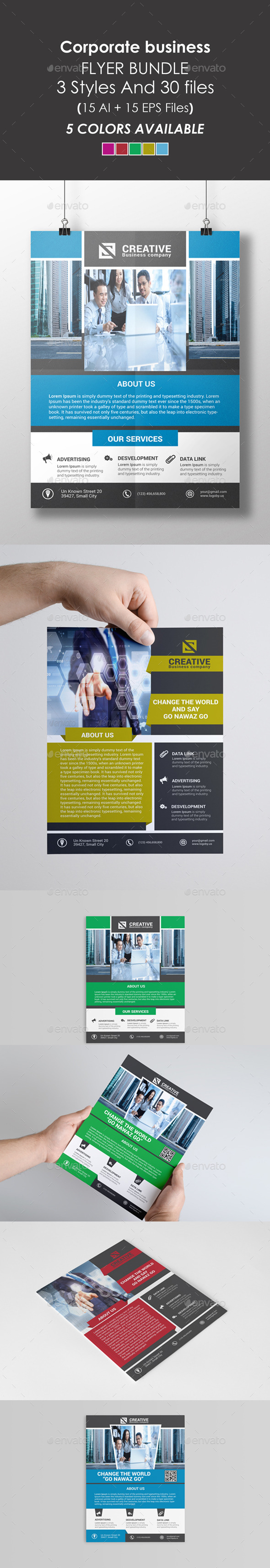 Corporate Flyer Bundle - Corporate Flyers