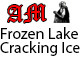 Frozen Lake Cracking Ice