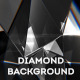 Diamond Background With Refractions - VideoHive Item for Sale