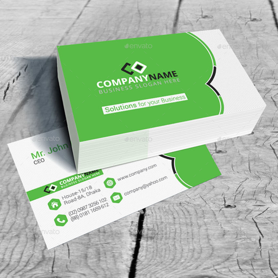 Corprate Business Card Design V03 by ideaz_sabbir | GraphicRiver