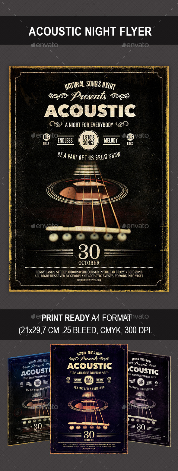 Acoustic Night Flyer - Concerts Events