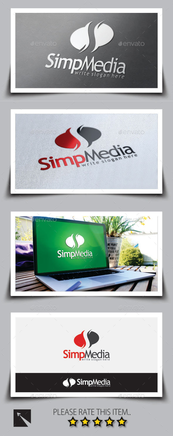 Simp Media Letter (S) Logo Template - Letters Logo Templates