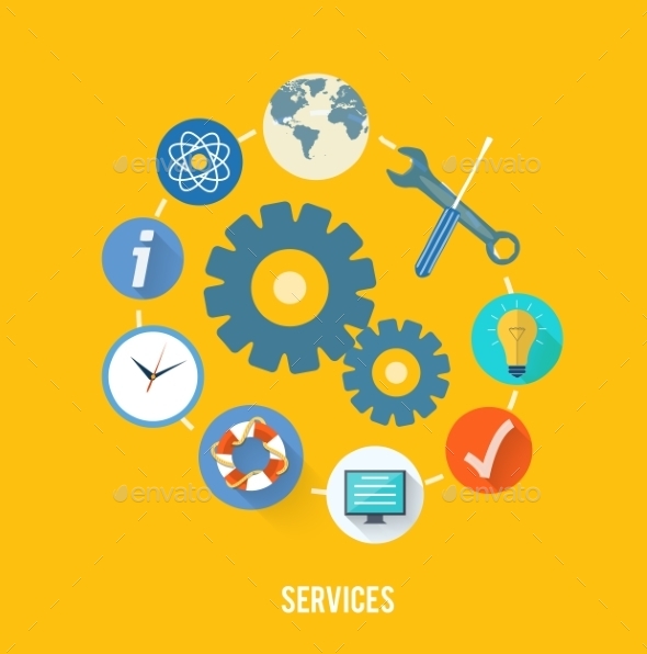 Service Concept - Industries Business