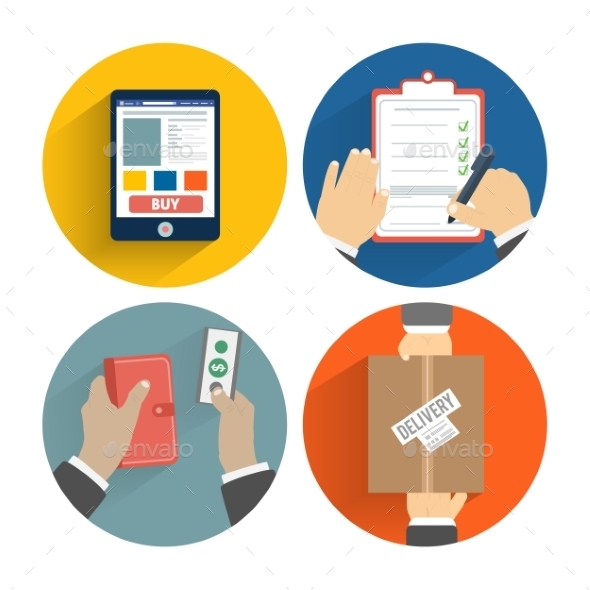 Order of the Goods Payment and Delivery - Services Commercial / Shopping