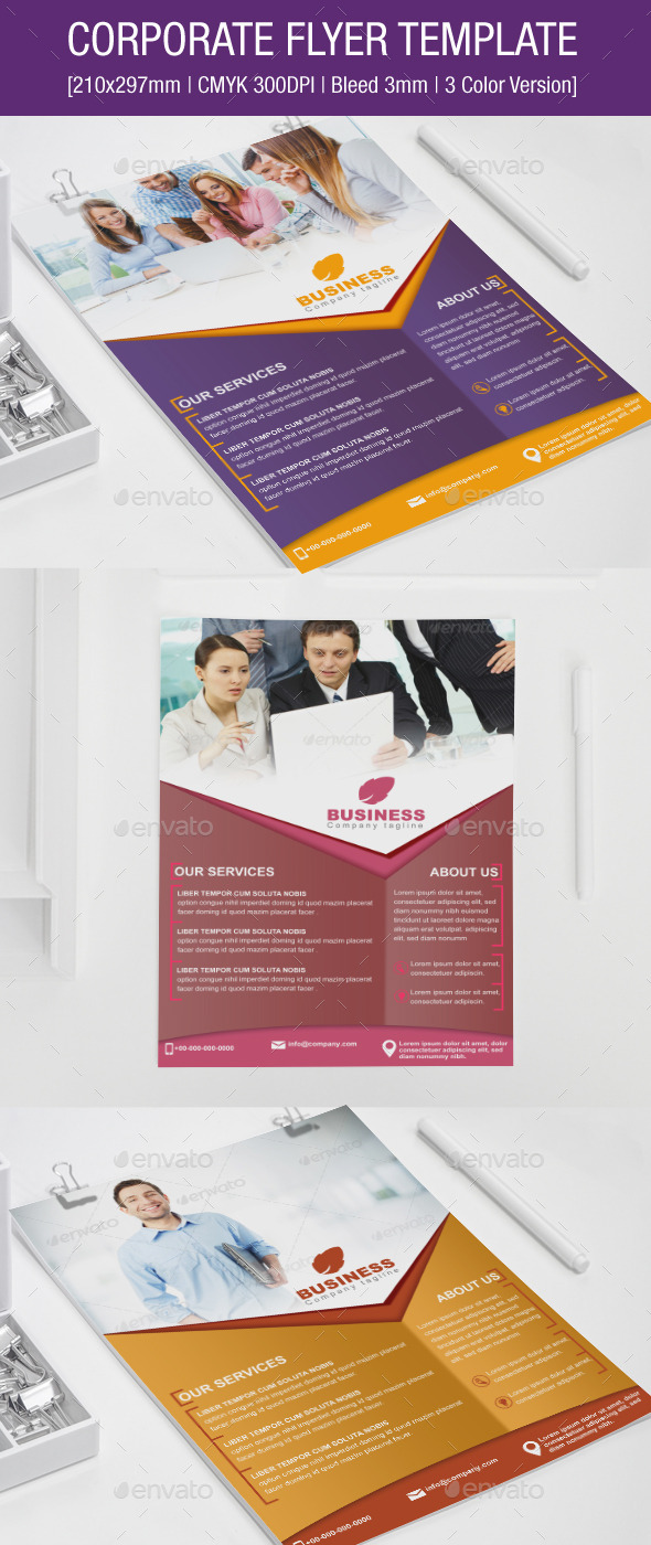 Corporate Flyer Template - Corporate Flyers