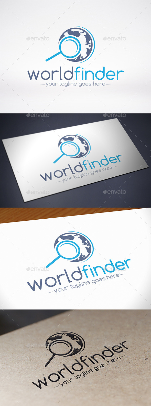 World Locator Logo Template - Symbols Logo Templates