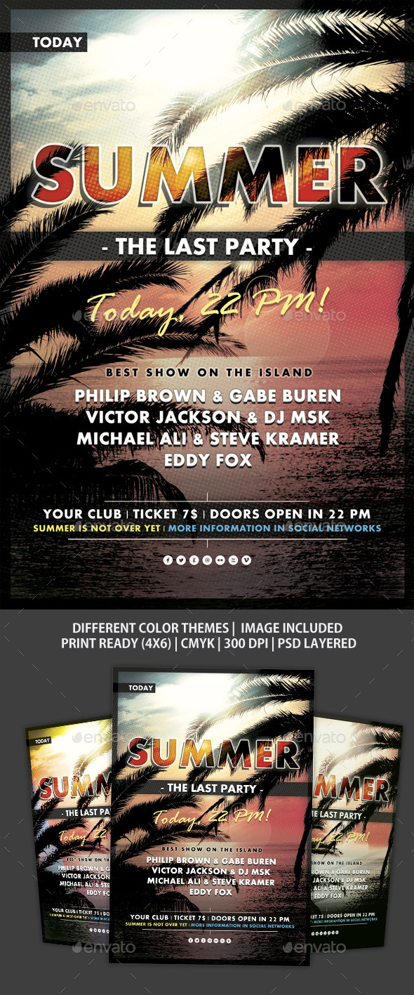 Summer Party - Clubs & Parties Events