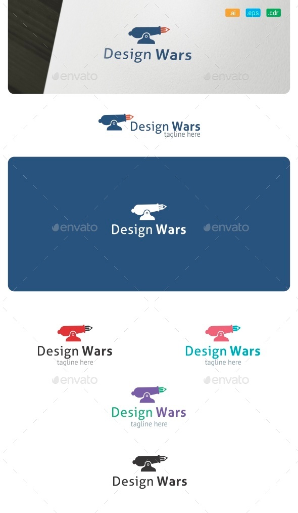 Design Wars Logo - Objects Logo Templates