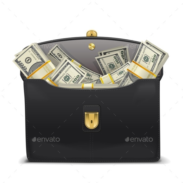 Case with Money - Business Conceptual