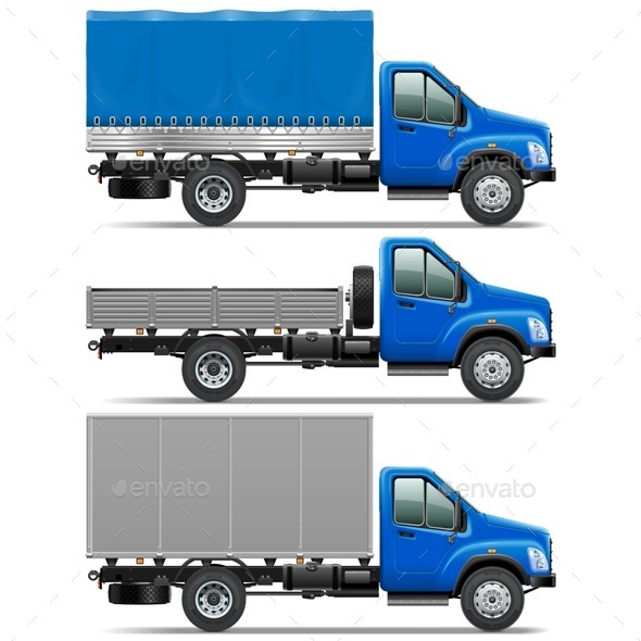Lorry Icons Set 1 - Industries Business
