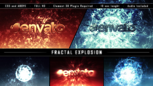 Fractal Explosion - VideoHive 9056933