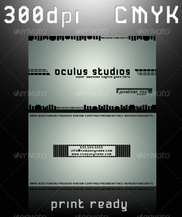 OCULUS BUSINESS CARD - Creative Business Cards