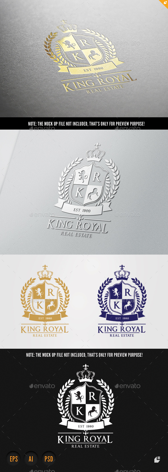 Real Estate Logo - Crests Logo Templates