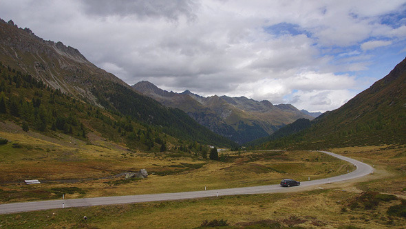 Road In Alps