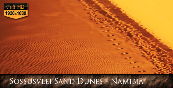Sossusvlei Sand Dunes Landscape