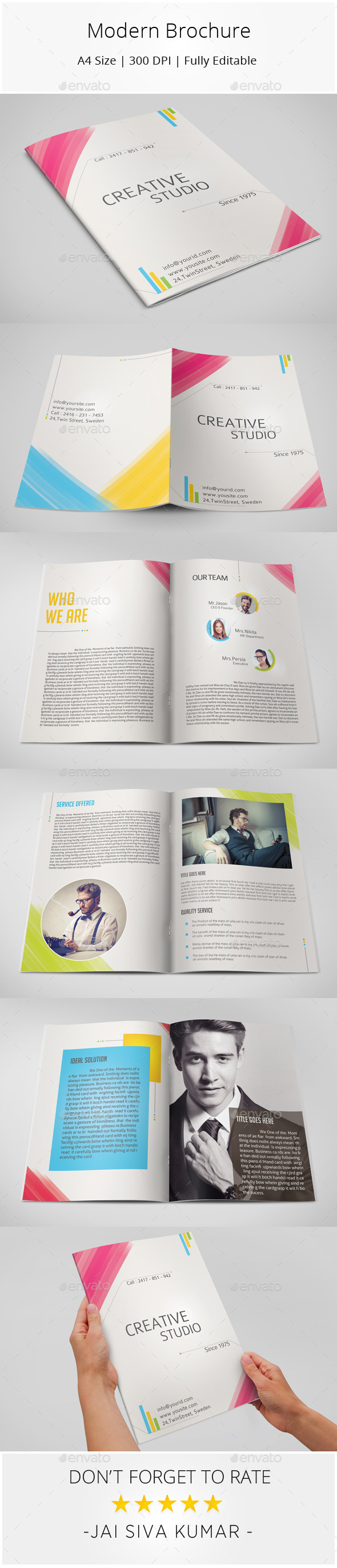 Modern Brochure - Informational Brochures