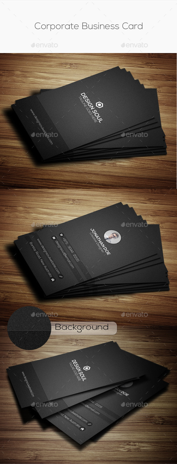 Corporate Business Card - Corporate Business Cards