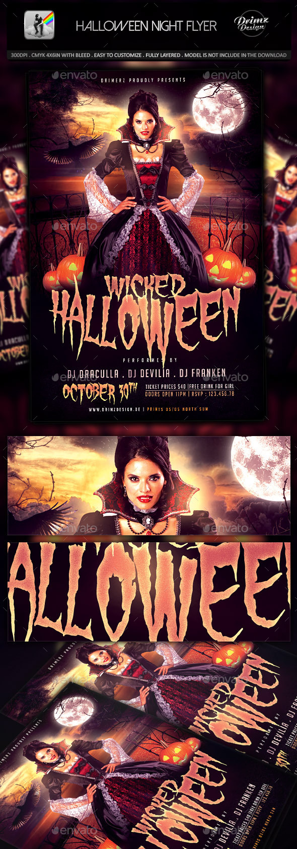 The Halloween Flyer - Events Flyers