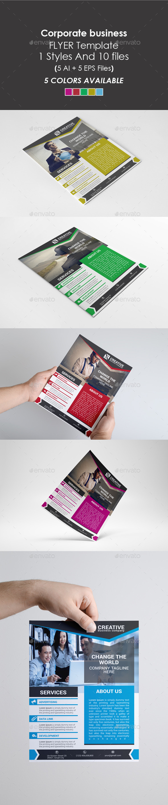 Corporate Business Flyer - Corporate Flyers