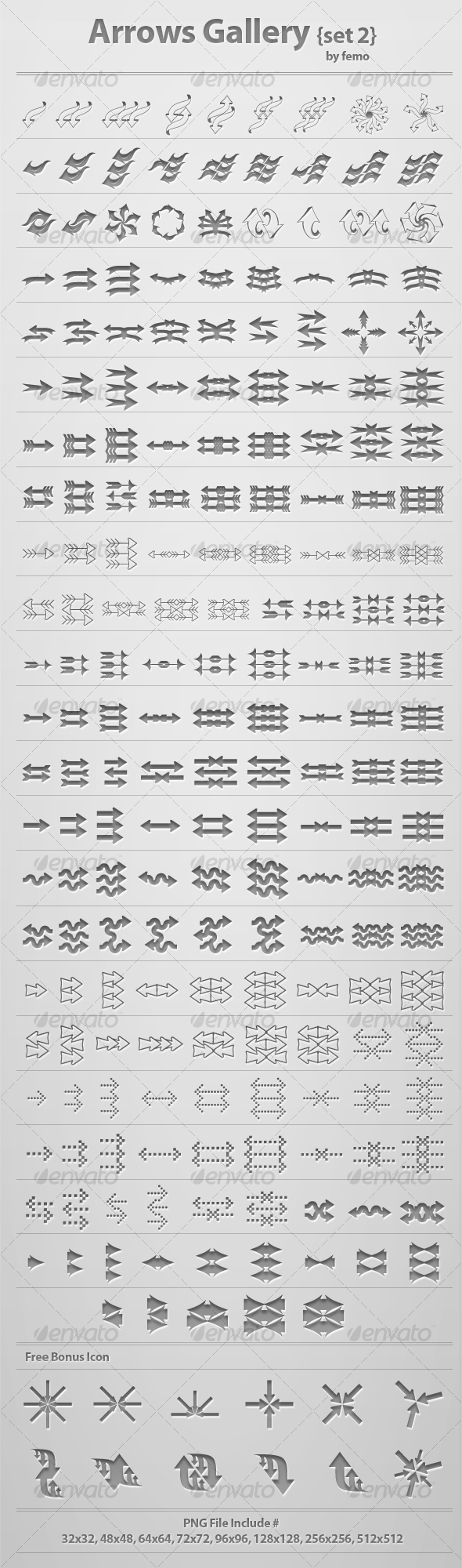 Arrows Gallery {set 2} - Web Icons