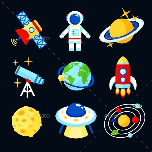 Space Icons Set