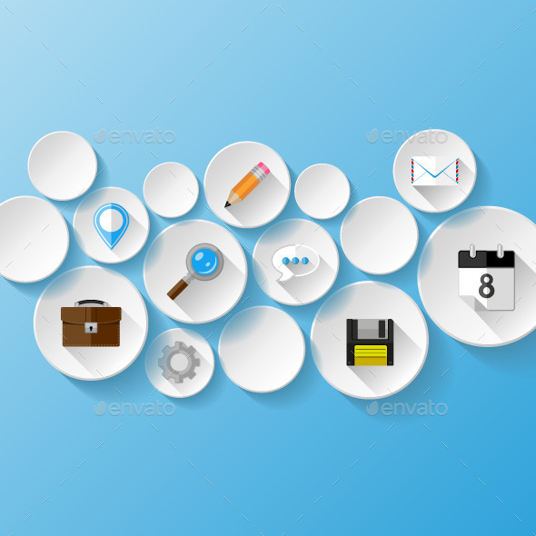 Abstract Background. Web Concept - Web Technology