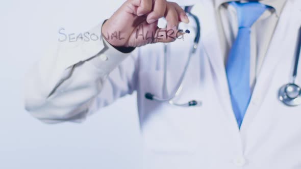 Doctor Writes Seasonal Allergies alt