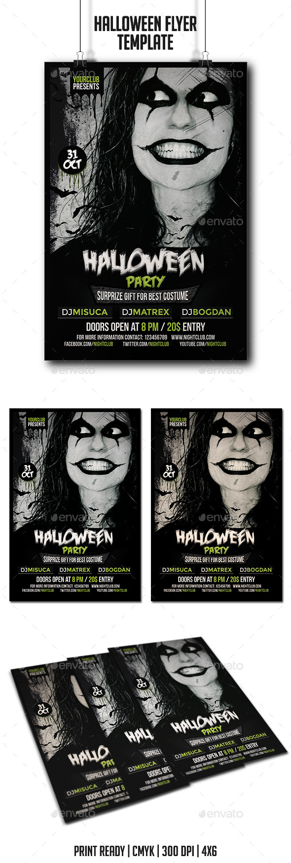 Halloween Party Flyer