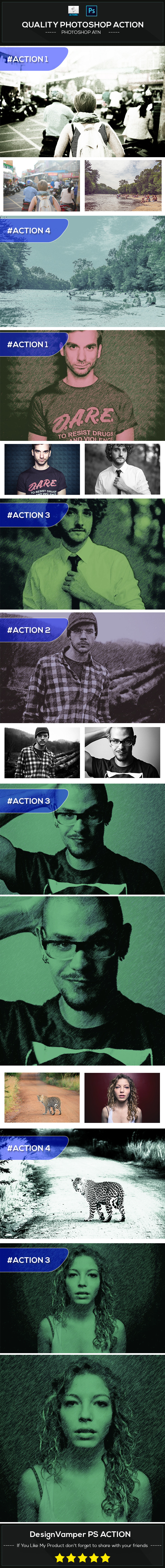 Old Photo look - Photo Effects Actions