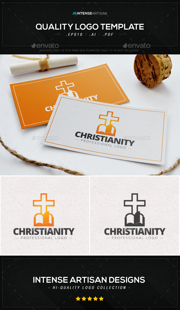 Christianity Logo Template - Symbols Logo Templates