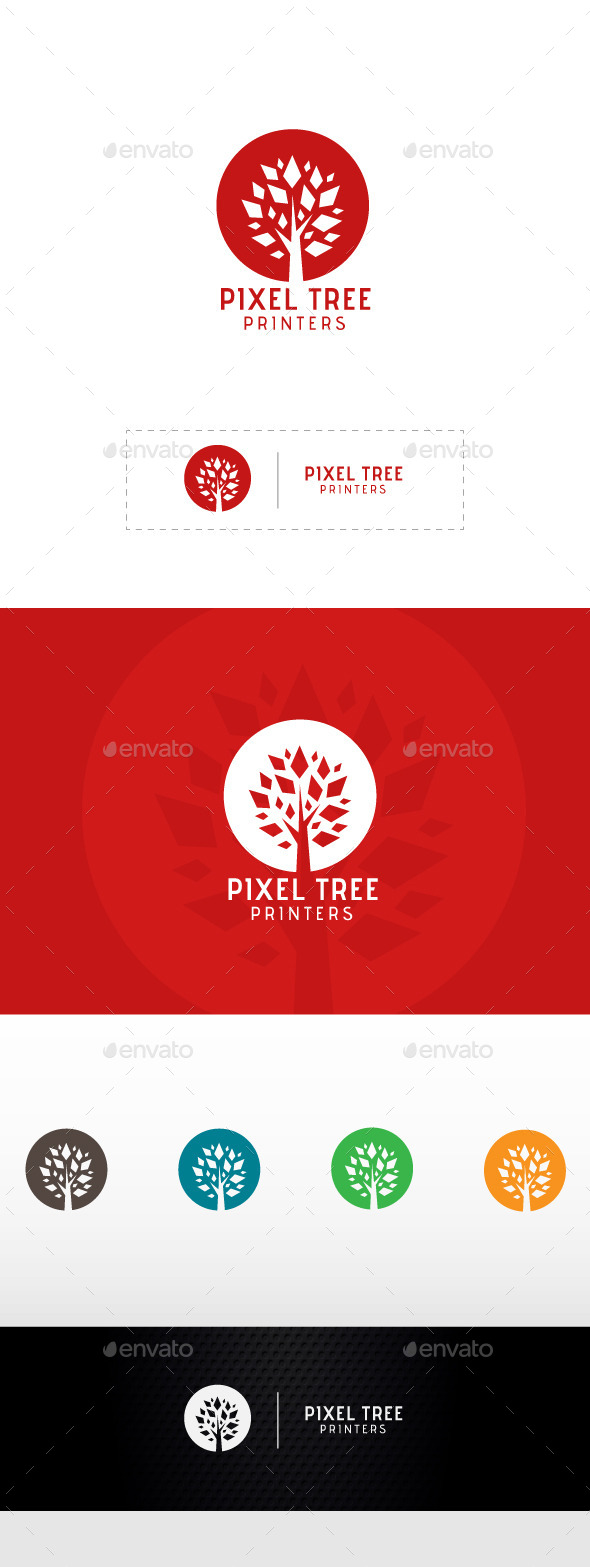 Corporate Tree - Nature Logo Templates