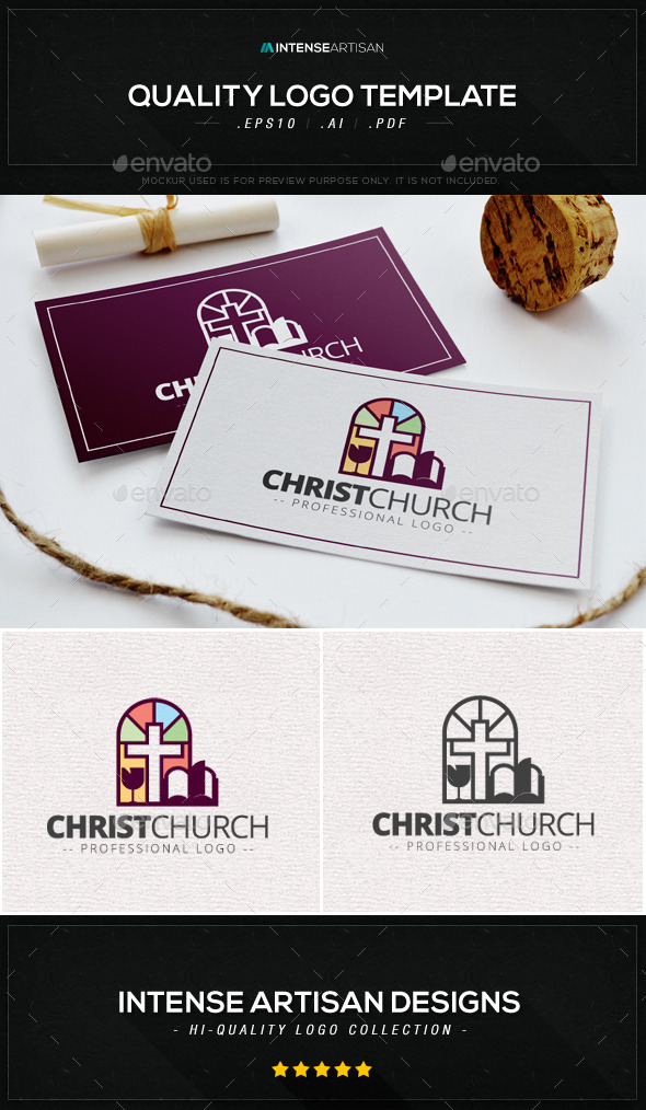 Christ Church Logo Template - Symbols Logo Templates