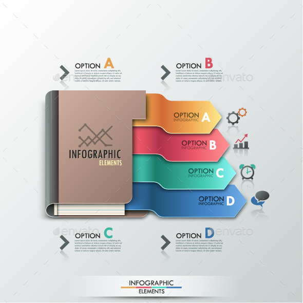 Modern Infographic Options Template - Infographics