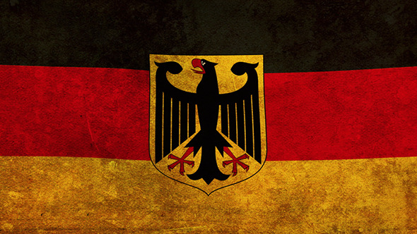 Germany Flag 2 Pack – Grunge and Retro