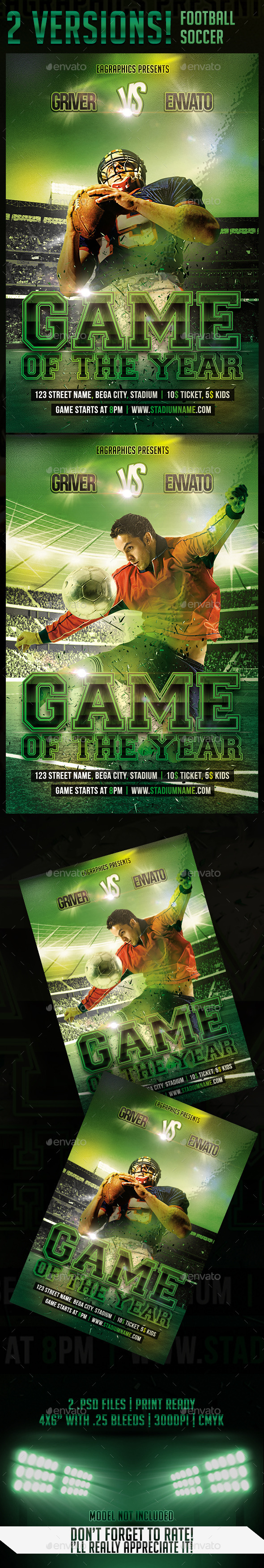 Game Of The Year (FootBall and Soccer) - Sports Events