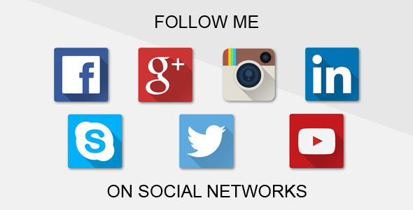 Follow Me on Social Networks
