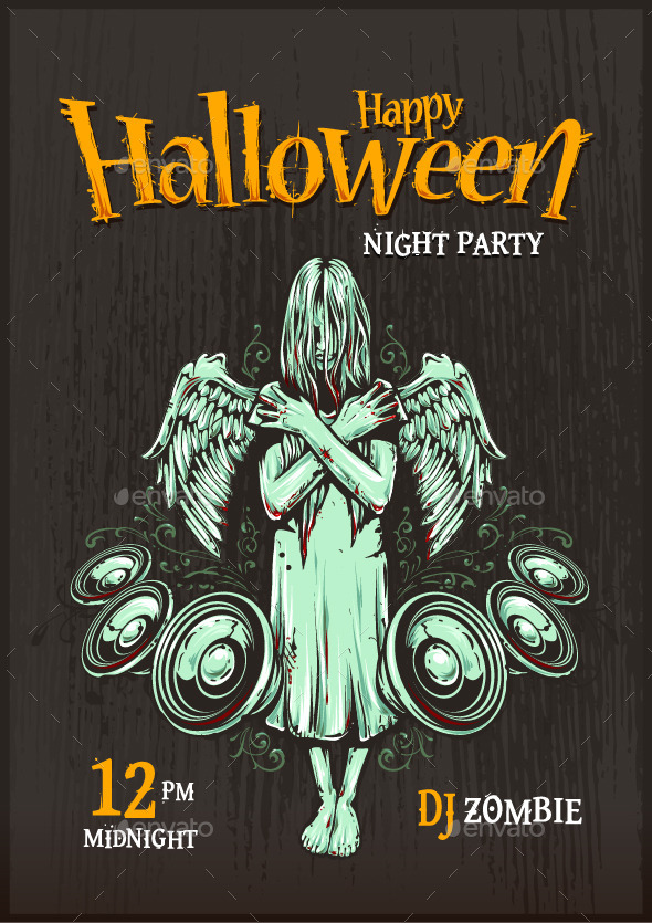 Halloween Party Poster - Halloween Seasons/Holidays