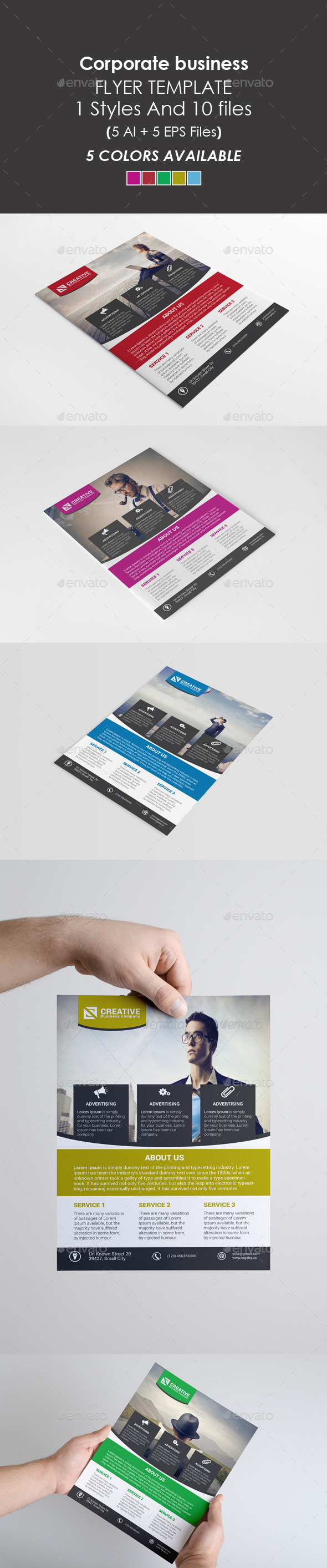 Corporate Business Flyer - Corporate Flyers