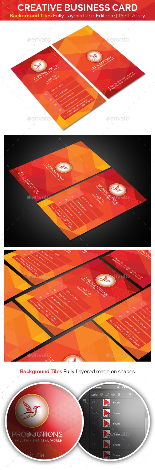Creative Business Card V-2.0 - Creative Business Cards