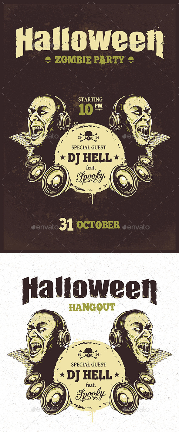 Halloween Party Poster - Halloween Seasons/Holidays