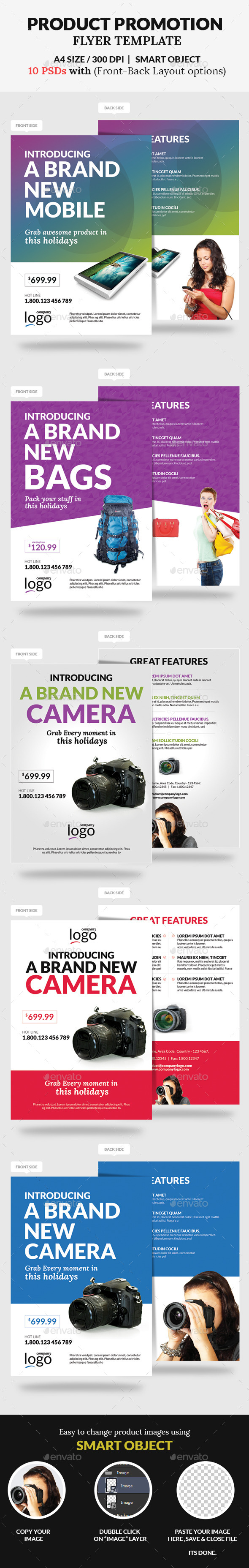 Multipurpose Product Promotion Flyer - Commerce Flyers