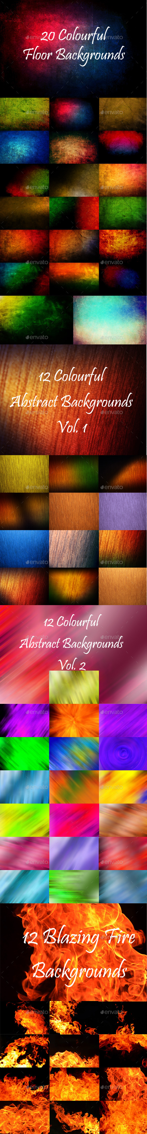 64 Abstract Backgrounds Bundle - Abstract Backgrounds